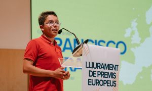 Gran acollida de lacte de lliurament dels Premis Europeus