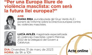 Cafè Europa: Per una Europa lliure de violència masclista: com serà la futura llei europea?