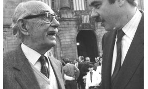 40th anniversary of the arrival of Pasqual Maragall as mayor to the Barcelona City Council.