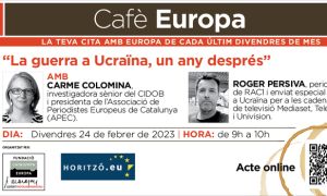 Cafè Europa: La guerra a Ucraïna, un any després
