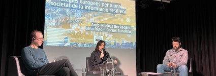 Riscos i oportunitats a l'era de la informació | Crònica de la conversa al Goethe-Institut Barcelona