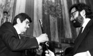 40th anniversary of the arrival of Pasqual Maragall as mayor to the Barcelona City Council.