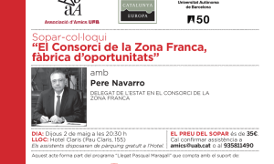 Cena-coloquio con Pere Navarro
