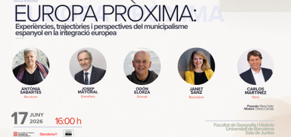 El municipalisme espanyol en la construcció europea