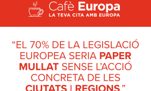 El 70 % de la legislación europea sería papel mojado sin la acción concreta de las ciudades y regiones | Café Europa desde Bruselas