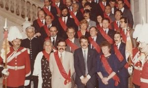 40th anniversary of the arrival of Pasqual Maragall as mayor to the Barcelona City Council.