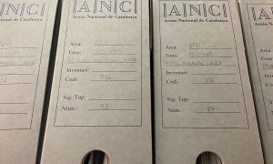 Visita a l'Arxiu Nacional de Catalunya