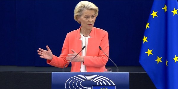 La presidenta de la Comissió Europea pronuncia el darrer discurs de l'estat de la Unió del mandat 2019-2024