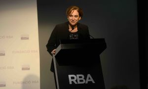 Elorza y Colau reivindican el municipalismo de Maragall en la II Conferencia anual del Legado Pasqual Maragall