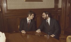 40th anniversary of the arrival of Pasqual Maragall as mayor to the Barcelona City Council.