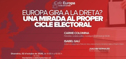 Cafè Europa | Europa gira a la dreta? Una mirada al proper cicle electoral